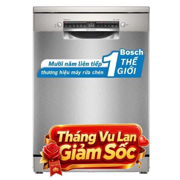 Máy rửa chén độc lập Bosch SMS4EKI06E