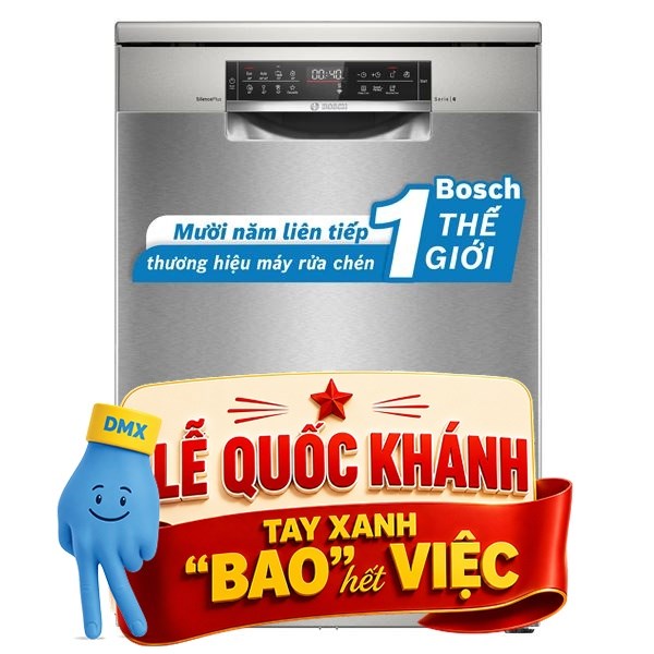 Máy rửa chén độc lập Bosch SMS6ECI04E