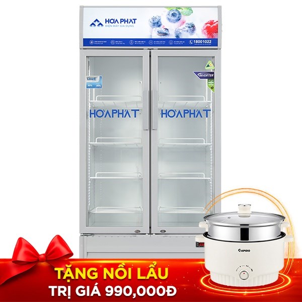 Tủ mát Hoà Phát Inverter 526 lít HSR D8526