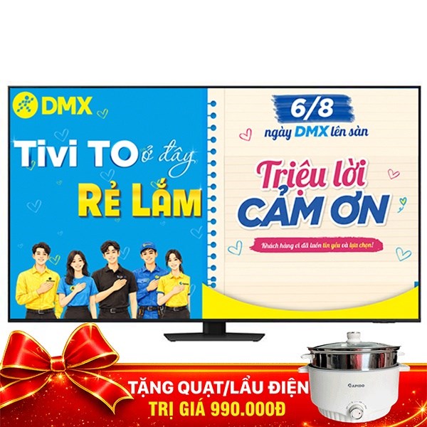 Smart Tivi Neo QLED Samsung AI 4K 85 inch QA85QN85D