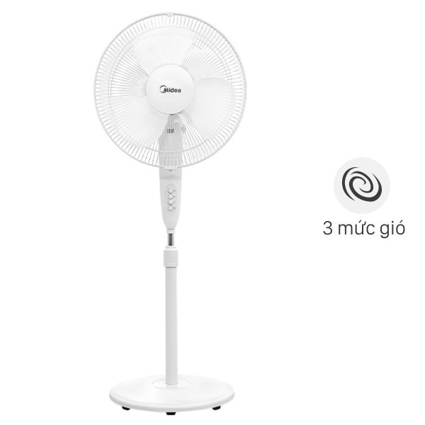 Quạt đứng Midea  3 cánh MFS400M0BPW 55W