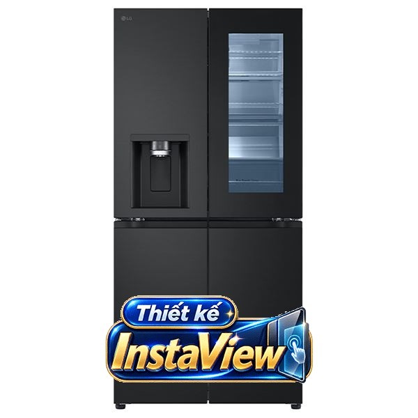 Tủ lạnh LG Inverter 508 lít Multi Door InstaView LFI50BLMAI