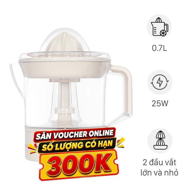 Máy vắt cam Sunhouse 25W SHD5510
