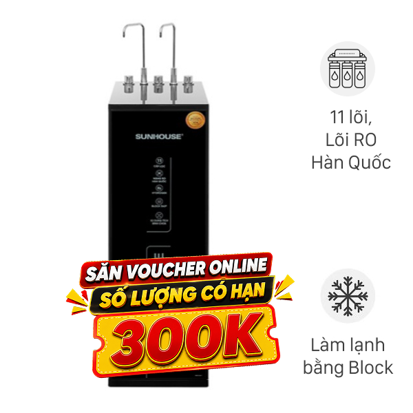 Máy lọc nước RO Sunhouse UltraPURE SHA76623KL