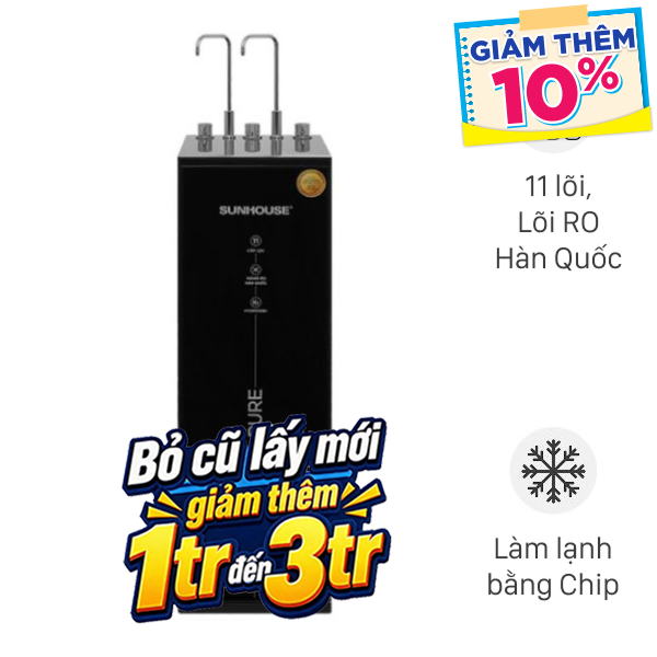 Máy lọc nước RO Sunhouse UltraPURE SHA76222KL