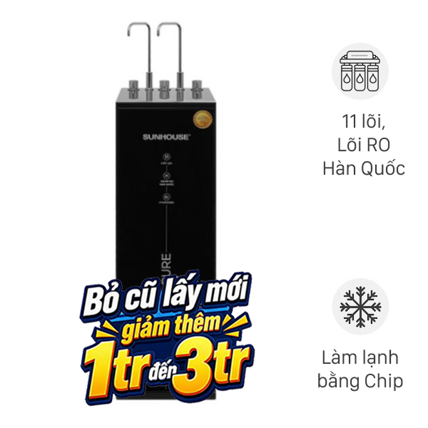 Máy lọc nước RO Sunhouse UltraPURE SHA76222KL