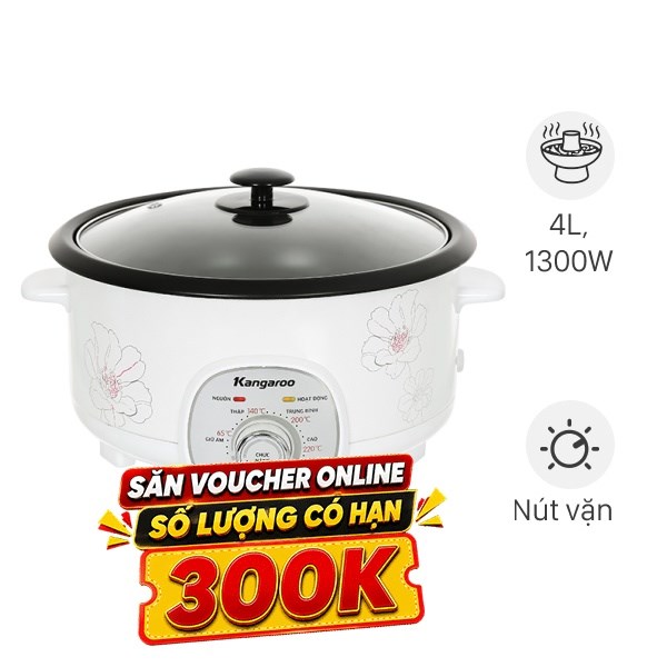 Nồi lẩu đa năng Kangaroo KG40EH2 4 lít