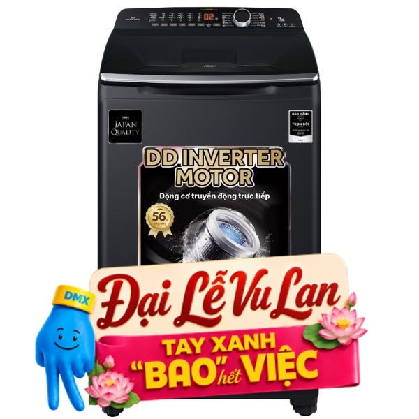 Aqua Inverter 11 Kg AQW-DR110JT BK