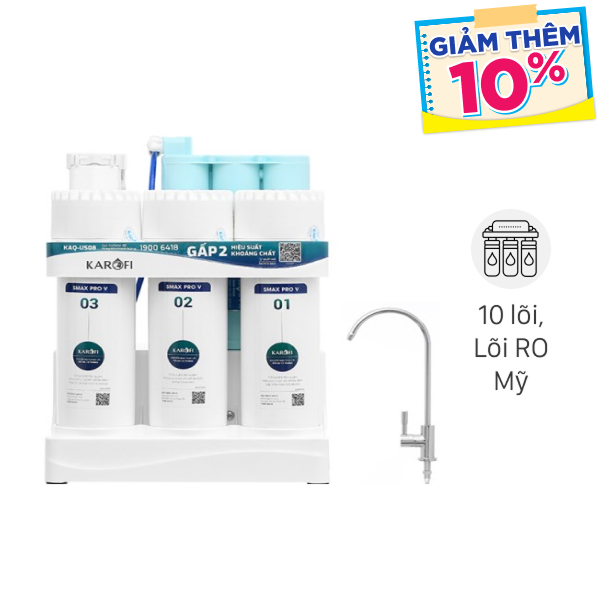 Máy lọc nước RO Karofi KAQ-US08