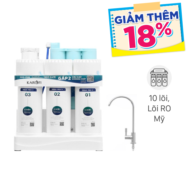 Máy lọc nước RO Karofi KAQ-US08