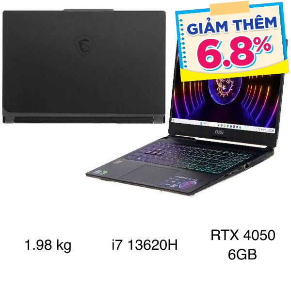 MSI Gaming Cyborg 15 A13VEK i7 13620H (1423VN)
