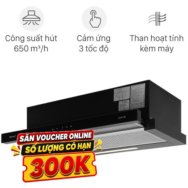 Máy hút mùi âm tủ Pramie ALP9-700