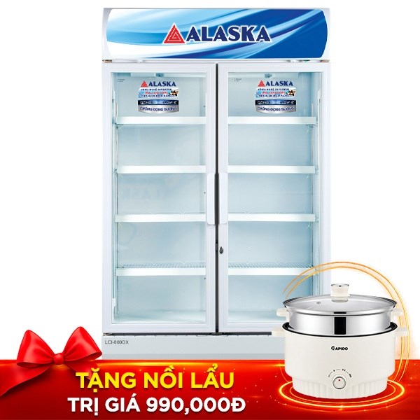 Tủ mát Alaska Inverter 800 lít LCI-800DX