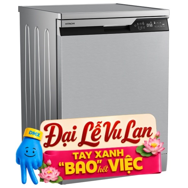 Máy rửa chén độc lập Hitachi HDF-F146VX