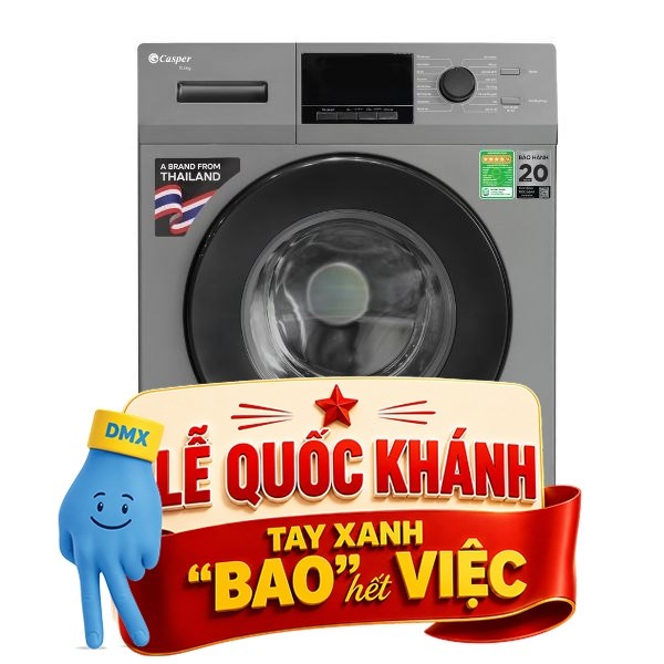 Máy giặt Casper Inverter 10.5 kg WF-105VG5