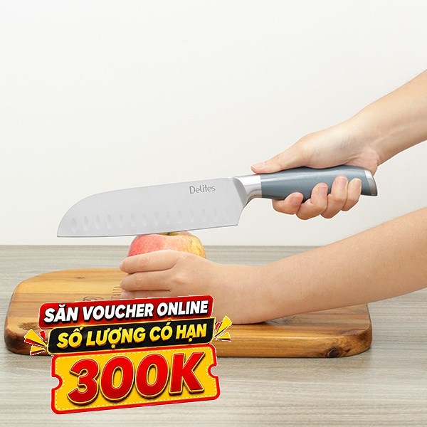 Dao thái inox Delites LK-2432