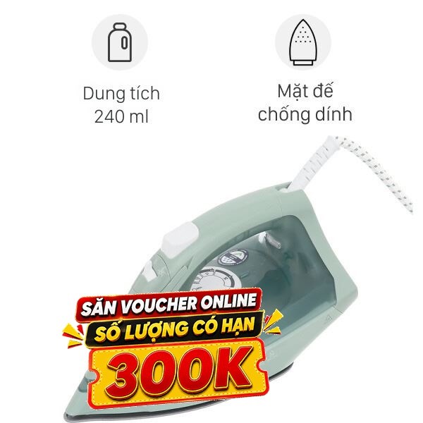 Bàn ủi hơi nước Tefal FV2C50E1 2180W
