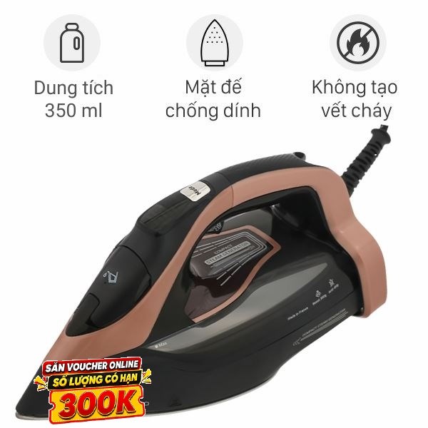 Bàn ủi hơi nước Tefal FV9E50E0 3200W