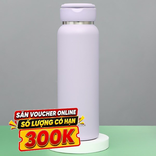 Bình giữ nhiệt nóng lạnh Inox 800 ml Lock&Lock LHC4322LVOL