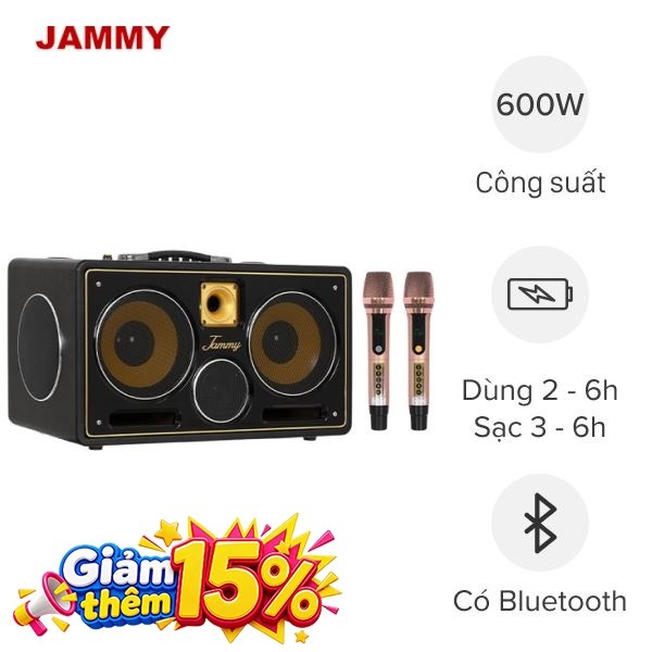 Loa karaoke xách tay Jammy K8 Pro