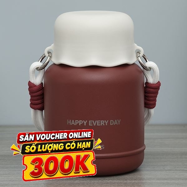 Bình giữ nhiệt nóng lạnh Inox 680 ml Delites FH680