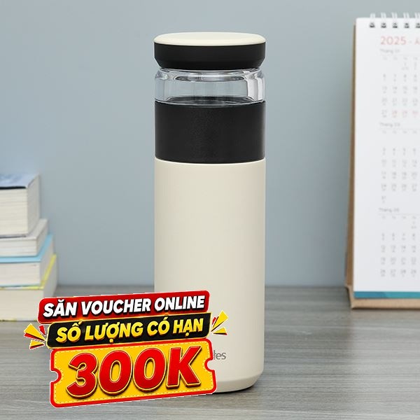 Bình giữ nhiệt nóng lạnh Inox 520 ml Delites XB-24135