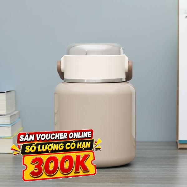Bình giữ nhiệt nóng lạnh Inox 800 ml Delites XB-24170