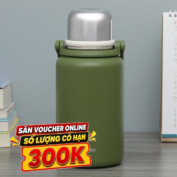 Bình giữ nhiệt nóng lạnh Inox 900 ml Delites XB-22132