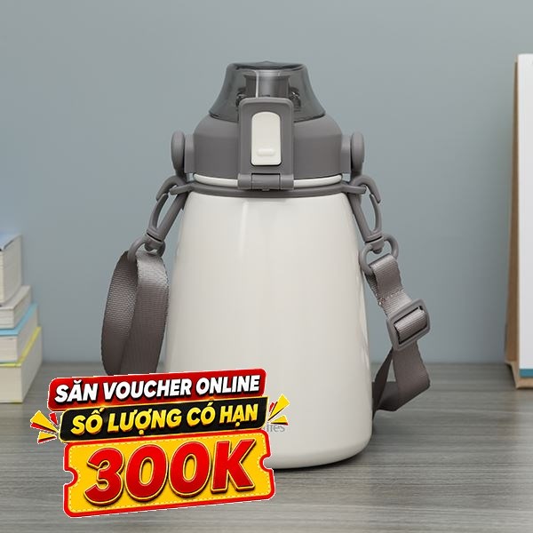 Bình giữ nhiệt nóng lạnh Inox 1100 ml Delites DSV-088
