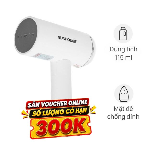 Bàn ủi hơi nước cầm tay Sunhouse SHD2176 1000W