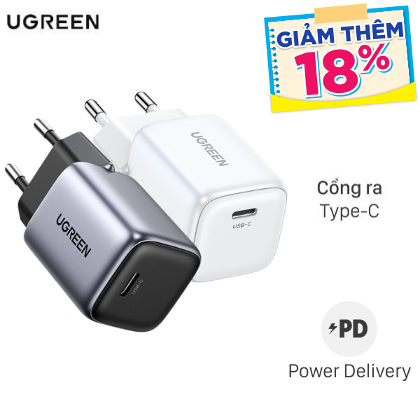 Sạc nhanh Ugreen Nexode CD319