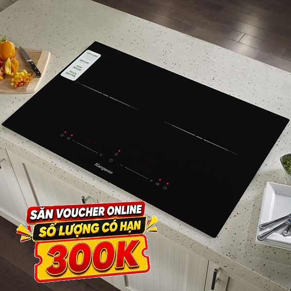 Bếp từ đôi âm Kangaroo KGIC38D1C 3800W