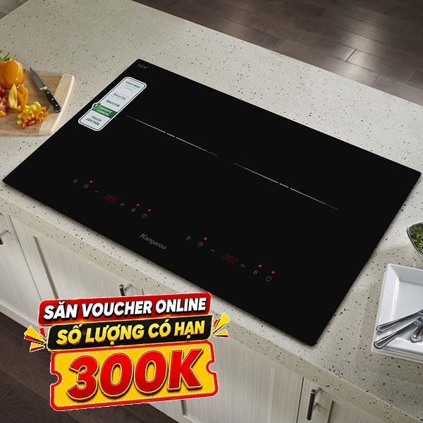 Bếp từ đôi âm Kangaroo KGIC50D1C 5000W