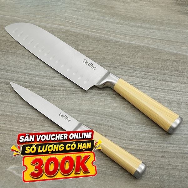 Bộ dao inox Delites LK-318-3