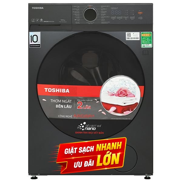 Toshiba Inverter Giặt 13 Kg - Sấy 8 Kg TWD-T21BU140UWV(MG)