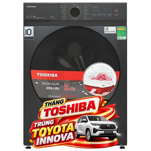 Toshiba Inverter Giặt 13 Kg - Sấy 8 Kg TWD-T21BU140UWV(MG)