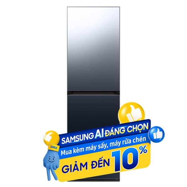 Tủ chăm sóc quần áo thông minh Samsung Inverter 5 móc DF24CB9900CRSV