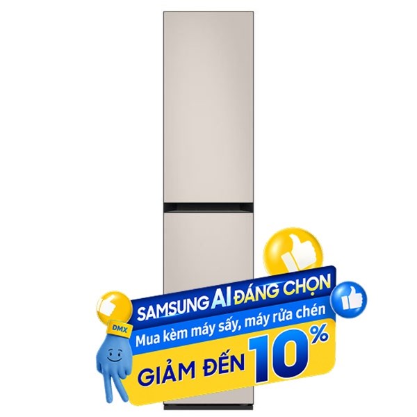 Tủ chăm sóc quần áo thông minh Samsung Inverter 3 móc DF18CB8600ERSV