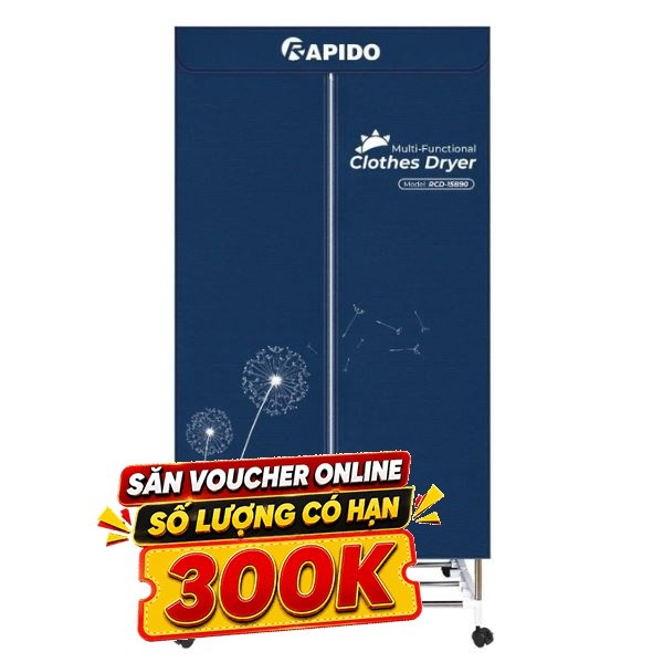 Tủ sấy quần áo Rapido RCD-15B90