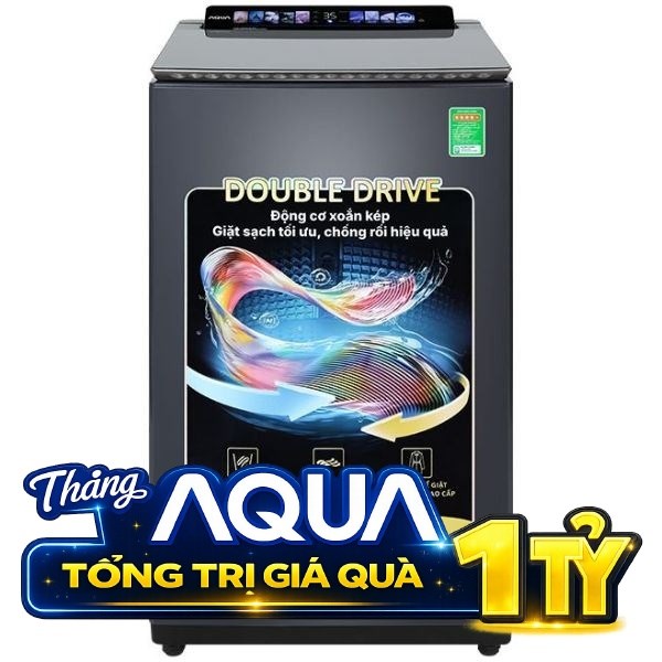 Máy giặt Aqua Inverter 12 kg AWM12-BSR1K(BU)