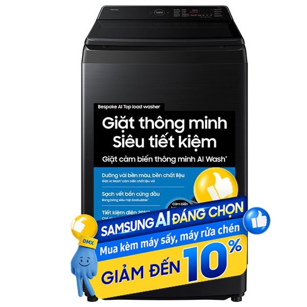 Samsung Inverter 13 Kg WA80F13S5BSV