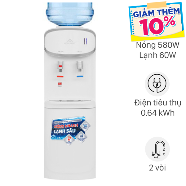 Cây nước nóng lạnh Hòa Phát HTL236 640W