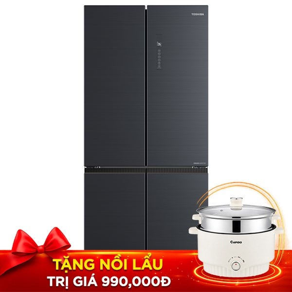 Tủ lạnh Toshiba Inverter 515 lít Multi Door GR-RF677WI-PMV(06)-MG
