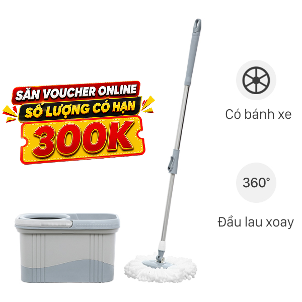 Bộ lau nhà 360 Delites MH - HomePlus X2