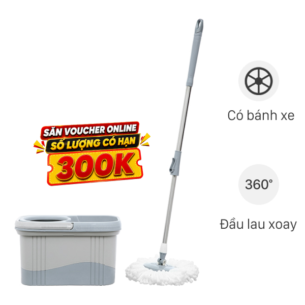 Bộ lau nhà 360 Delites MH - HomePlus X2