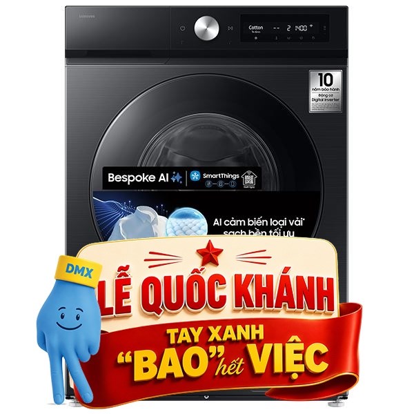 Samsung Inverter 10 Kg WW10DB7U34GBSV