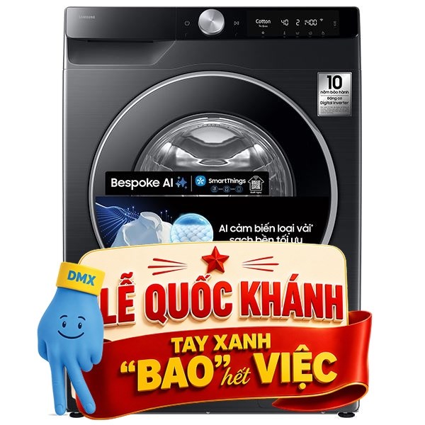 Samsung Inverter 10 Kg WW10DG6U34LBSV