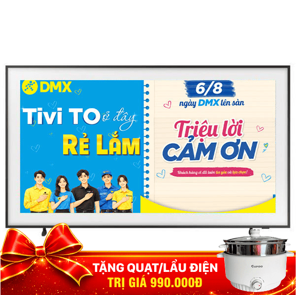 Samsung Smart TV QLED Khung tranh QA55LS03F