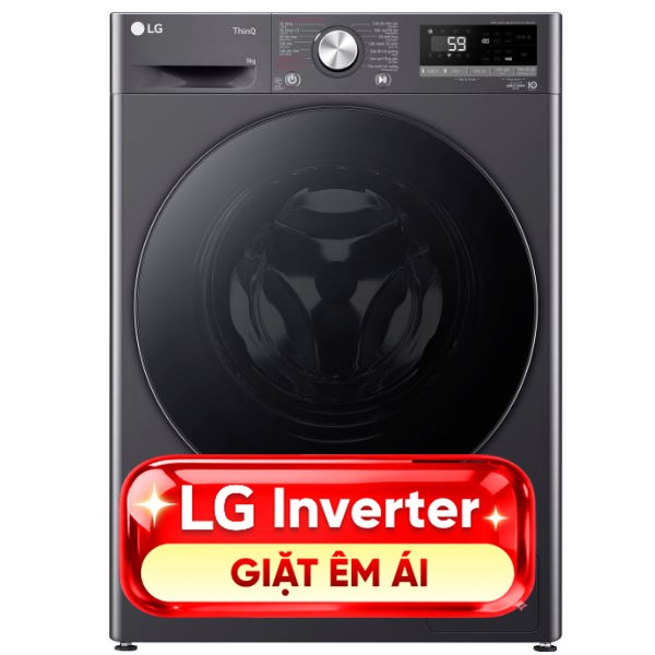 Máy giặt LG Inverter 9 kg FV1409S4M1