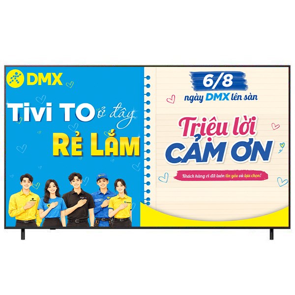 Smart Tivi QNED LG AI 4K 86 inch 86QNED82ASA